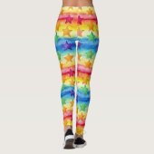 Tie Dye Star Leggings (Rückseite)