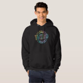 Tie Dye Team Third Grade Teacher Student Back To S Hoodie (Vorne ganz)