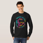 Tie Dye Thankful Blessed Kind Of A Mess One Thankf T-Shirt (Vorne ganz)