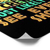 Tie Dye Urlaub Kreuzfahrt Crew Am Wahrscheinlichst Poster (Ecke)