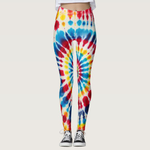 Tie-Dye-Vergnügen Leggings