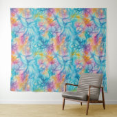 Tie-Dye Wandteppich (Beispiel (Horizontal))