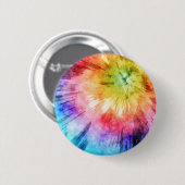 Tie-Dye-Wasserfarbe Button (Vorne & Hinten)