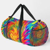 TIE DYE WIND ABSTRAKT DUFFLE BAG (Rechte Ecke)
