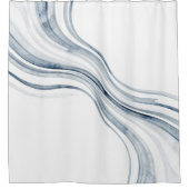 Tie-Dyed Wave Shower Curtain Duschvorhang (Vorderseite)