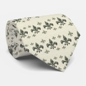 Tie Fleur-De-Lis Original Moss Krawatte (Gerollt)