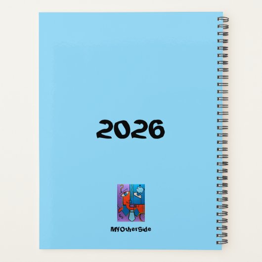 "Tie Guy Planner" Planner Planer (Rückseite)