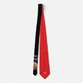 Tie : Merry & Bright (black) Krawatte (Rückseite)