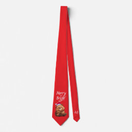 Tie : Merry & Bright (red) Krawatte