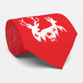 Tie : Rejoice & Believe (red) Krawatte (Gerollt)