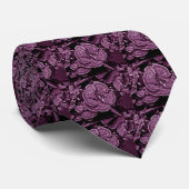 Tie Shelf Fungus - Maroon Krawatte (Gerollt)