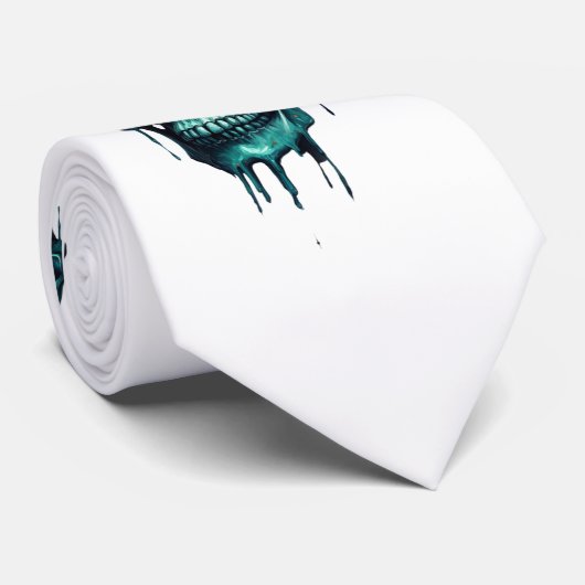 TIE SKULL KRAWATTE (Gerollt)