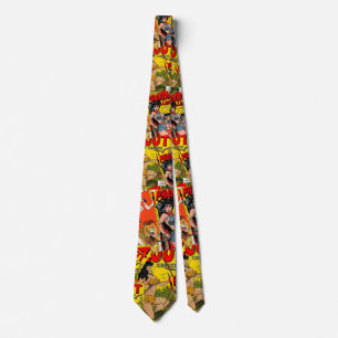 Tie Vintage Comic Book Cover Combo 2b Krawatte