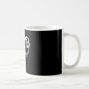 Tied Dye Herz Schulsekretärin Leben Cute Zurück zu Kaffeetasse