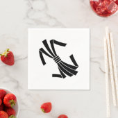 Tied noshi serviette (Beispiel)