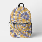 Tiedye Bedruckter Rucksack (Vorderseite)