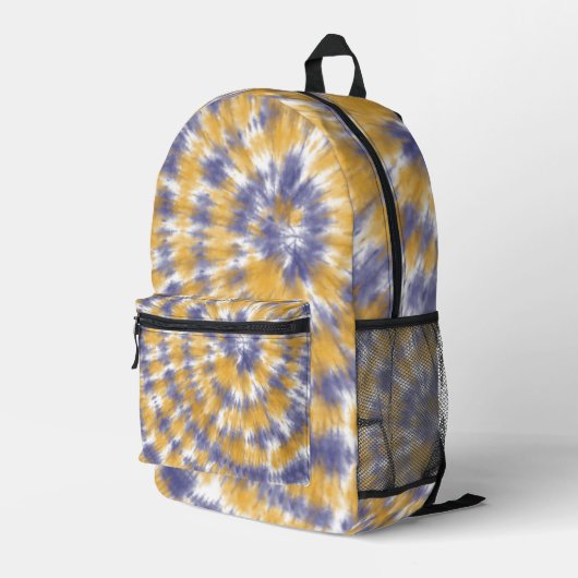 Tiedye Bedruckter Rucksack (Rückseitige Ecke Rechts)