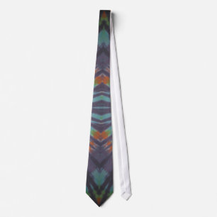 Tiedye-Black-Wirbel2 Krawatte