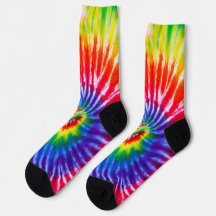 Tiedye-Buntfarben-Socken