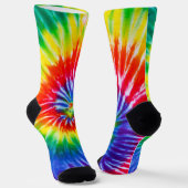 Tiedye-Buntfarben-Socken Socken (Gewinkelt)
