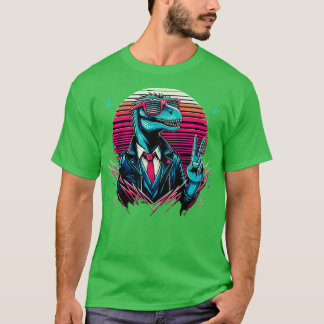 TieDye Dinosaur Hippie Dinosaur T-Shirt