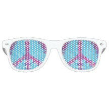 Tiedye erwachsene Retro-Party Schattierungen Fried