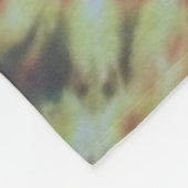 tiedye Fleece-Deckenkreuz Fleecedecke (Ecke)