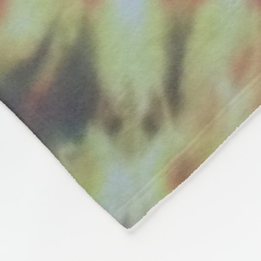 tiedye Fleece-Deckenkreuz Fleecedecke (Ecke)