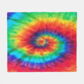 Tiedye Fleecedecke (Vorderseite (Horizontal))