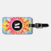 Tiedye-Gepäckanhänger Gepäckanhänger (Vorderseite horizontal)