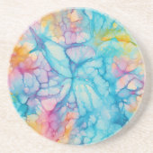 Tiedye Getränkeuntersetzer (Vorne)