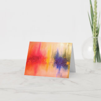 Tiedye-Grußkarte Dankeskarte