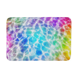 Tiedye Hippie-gewellter Badematte