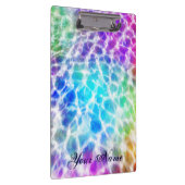 Tiedye Hippie-gewellter Regenbogen-Effekt Klemmbrett (Rechts)