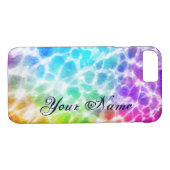 Tiedye Hippie Wavy Regenbogeneffekt Case-Mate iPhone Hülle (Rückseite (Horizontal))