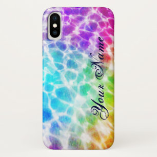 Tiedye Hippie Wavy Regenbogeneffekt Personalisiert Case-Mate iPhone Hülle