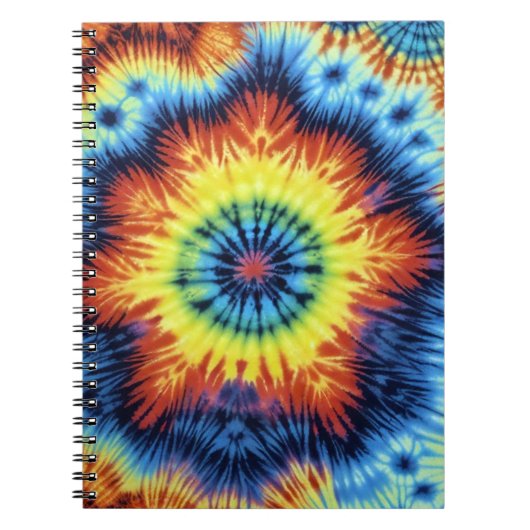 Tiedye-Kunst Notizblock (Vorderseite)