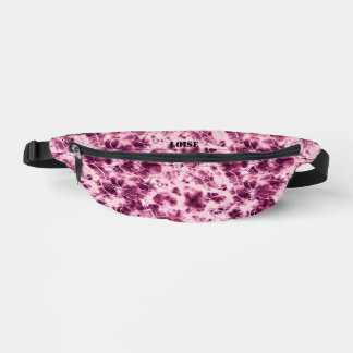 Tiedye-Marmor-Tasche mit individuellem Namen Bauchtasche