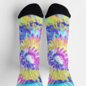 Tiedye Mehrfarben Socke (Oben)