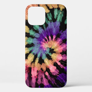 Tiedye-Muster. Handgezeichnetes Regenbogen-Shibori Case-Mate iPhone Hülle