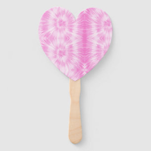 Tiedye Pink Spiral Hippie Gefärbte Krawatte Fächer