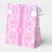 Tiedye Pink Spiral Hippie Gefärbte Krawatte Geschenkschachtel (Rückseite)
