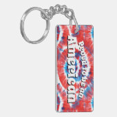 Tiedye Schlüsselanhänger (Vorderseite links)