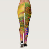 "Tiedye" Schmetterling Leggings (Rückseite)