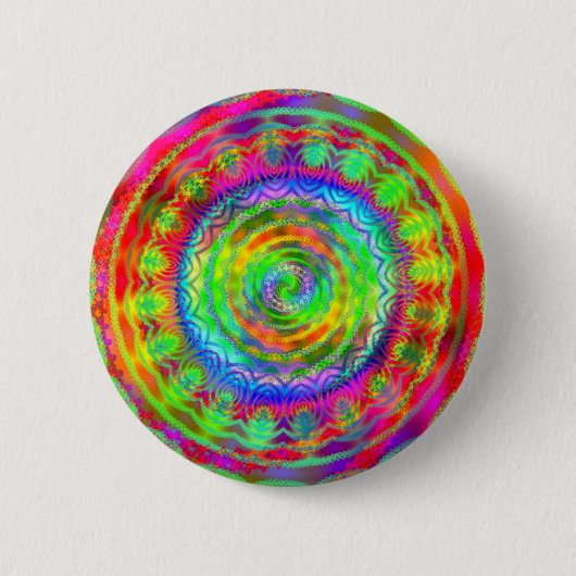 Tiedye Target Button (Vorderseite)