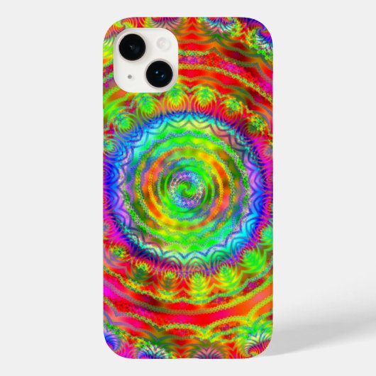 Tiedye Target Case-Mate iPhone Hülle (Rückseite)