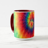 Tiedye Tasse (Vorderseite Links)