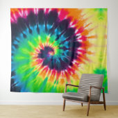 Tiedye Wandteppich (Beispiel (Horizontal))