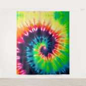Tiedye Wandteppich (Vorderseite)
