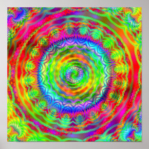 Tiedye Ziel Poster